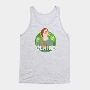 Y2K Audio Drama Podcast Character Design - Claire Tank Top